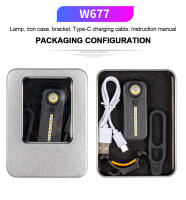 Luz Trasera De Bicicleta LED Recargable Roja Y Azul Con Clip Para Hombro Luz Policial Seguridad Advertencia Con Fuente De Alimentación USB - details 11