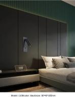 Lámpara De Pared De Alta Calidad Con Carga USB Iluminación Para Lectura En Habitación Luz LED De Encabezado Del Hotel Decoración Interior - details 6
