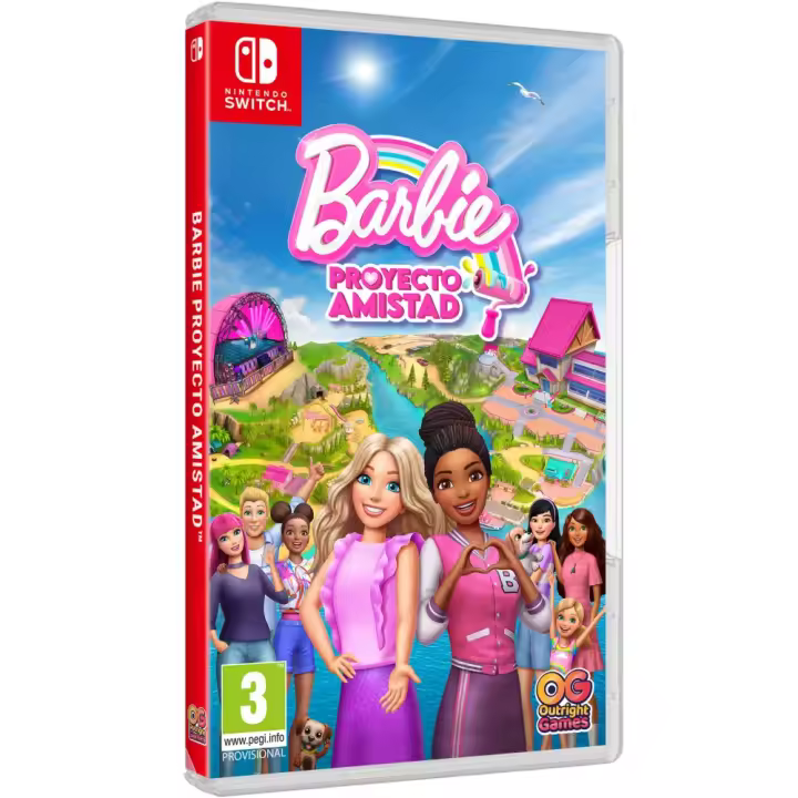 BARBIE™ PROYECTO AMISTAD SWITCH JUEGO FÍSICO PARA NINTENDO SWITCH VERSIÓN ESPAÑOLA GARANTÍA EUROPEA EU WARRANTY Nintendo - 1