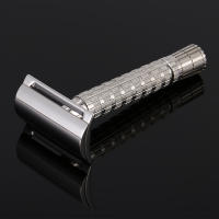 Afeitadora Manual De Acero Inoxidable 316L Para Hombres Cuchilla Doble Borde Portátil Con Mango Desmontable (Sin Hoja) - details 3