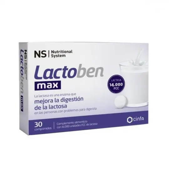 Ns Nutritional System NS Lactoben Max 30 Cápsulas - 1