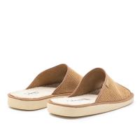 Zapatillas de estar por casa hombre CABRERA 2883 PALA PERFORADA MULTISUEDE HABANO - details 1
