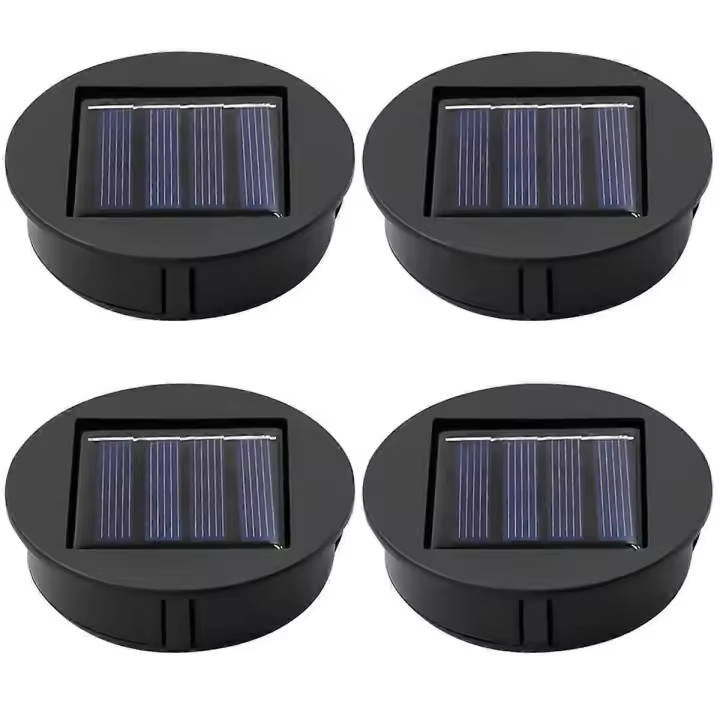 Reemplazo de luz solar Panel solar superior Piezas de linternas solares colgantes para exteriores Luz de jardín impermeable - 1