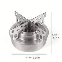 Estufa Portátil De Acero Inoxidable Para Camping Y Senderismo Cocina Con Aluminio Estructura De Aleación Y Cruzado - details 0
