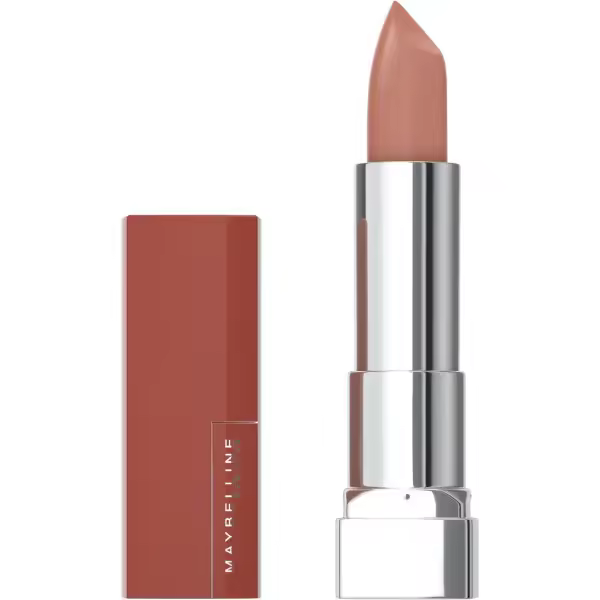 Maybelline New York - Color Sensational, Pintalabios Mate Hidratante, Tono 983 Beige Babe - 1