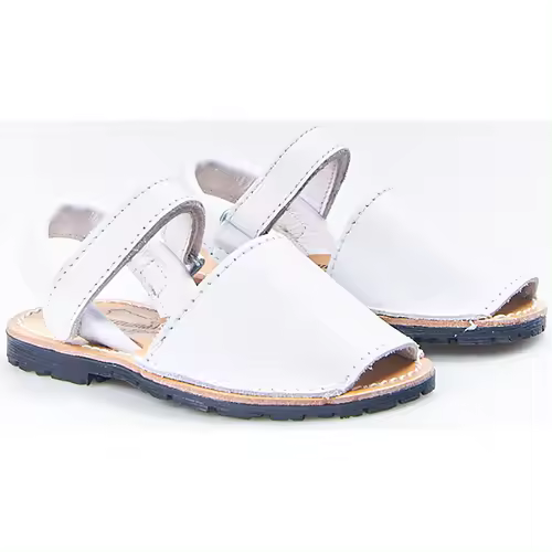 Hecho en España - Menorquinas de Piel para Niños y Niñas - Sandalias y Chanclas para Niña - 1