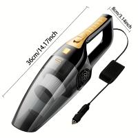 Aspiradora de mano para coche, súper potente, de alta potencia, para eliminar el polvo del coche, pequeña y portátil. - details 8