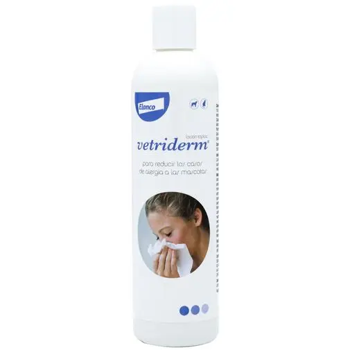 Bayer Vetriderm Loción Tópica Antialérgica 350 Ml - Cuidado de la Piel de Mascotas - 1
