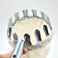 1pc Herramienta De Recogida De Frutas Metálica Cepillo De Manzanas Con Cesta Accesorio De Recogida De Frutas Para Jardín Herramienta De Jardinería - details 2