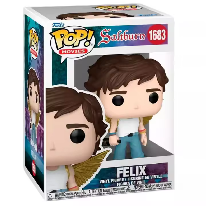 Figura Pop Saltburn Felix Catton-Figura de Vinilo Coleccionable - Idea de Regalo- Mercancia Oficial - Juguetes para Niños y Adultos - Movies Fans - Muñeco para Coleccionistas y Exposición - 1