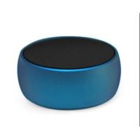 Pequeño altavoz pequeño de metal inalámbrico, Azul Altavoz Bluetooth Mini Subwoofer portátil para Exterior TARJETA DE Cañón de Maple - details 0