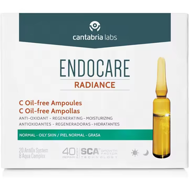 ENDOCARE RADIANCE C OIL-FREE 10 AMPOLLAS - 1