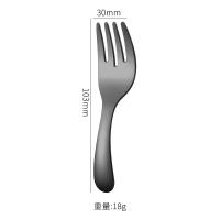 Juego De Comedor Portátil Para Niños En Acero Inoxidable 304 Uso Exterior Utensilios De Desayuno Y Postre Combinación De Cuchara Y Tenedor - details 30