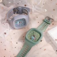 Reloj De Pulsera Infantil Luminoso De Dibujos Animados Reloj Deportivo De Silicona Moda Para Estudiantes Resistente Al Agua Display Numérico - details 10