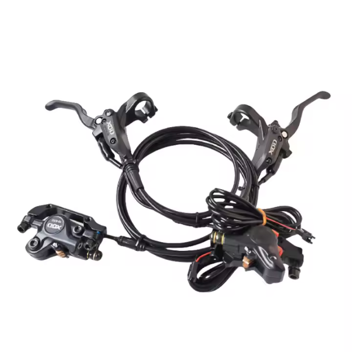Freno De Disco Hidráulico Para Bicicleta Eléctrica XOD Control De Energía Eléctrica Adaptador SM Plug Tamaño 160mm Para Montañas - 1