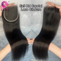 Eva Hair 13x4 Frontera De Encaje HD 2x6 Encaje HD Cierre Recto Encajes De Encaje HD Solo 5x5 Cabello Humano Pre Desplumado - details 22