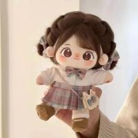 Muñeca De Algodón Kawaii De 20cm Anime Muñeca De Peluche Personalizable Figura Miaomiao Vestimenta Y Accesorios Regalos Para Adolescentes Y Adultos - details 0
