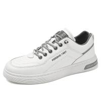 Zapatos Casuales Para Hombre De Color Sólido Y Moda Portátiles Cómodos Planos Antideslizantes Y Resistentes Al Desgaste Deporte Con Suela De Cuero Viscosa Talla Verdadera - details 1