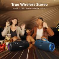 Altavoz Inalámbrico Portátil 50W Tronsmart Mirtune S100, Potencia de Sonido Máxima 60W, 20 Horas de Reproducción, Impermeable IPX7, Bluetooth 5.3, Ecualización Personalizable, Asa Retráctil, Ideal para Música en Fiestas al Aire Libre - details 6