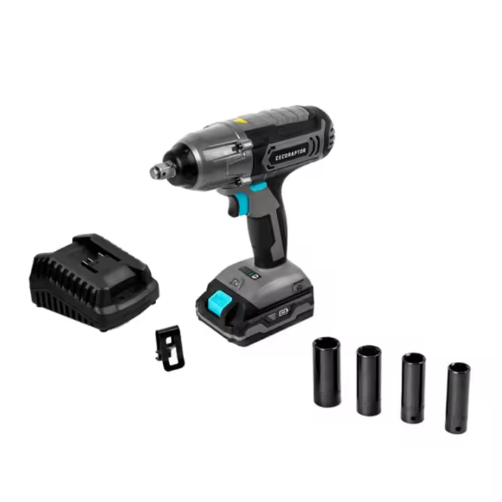 Llave de impacto Cecotec CecoRaptor Perfect Impact 2020 Ultra 20V 2000mAh 2300rpm gris - 1