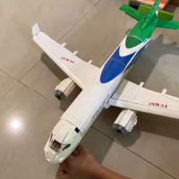 Bloques De Construcción Boeing Dreamliner 1601PCS Juguetes Educativos Para Niños Decoración De Escritorio Regalos Para Niños Hombres Edad Recomendada 18+ - details 5