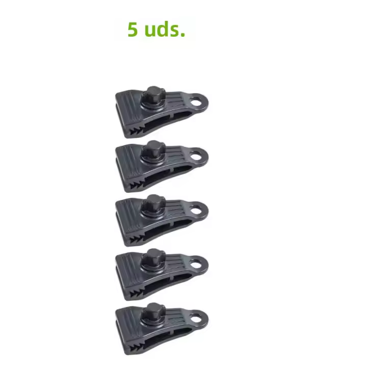 Clips De Tarp Para Cubierta De Piscina Y Tienda De Campaña Gruesos Y Con Agarre Fuerte Para Awnings Canopias Y Camping Al Aire Libre - 1