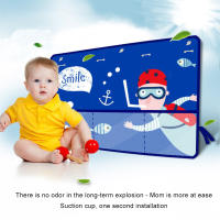 Cortina De Sol Para Ventanas Laterales De Coche Con Protección UV Y Bolsillo De Almacenamiento Visera Ajustable Para Bebé Diseño De Dibujos Animados - details 0