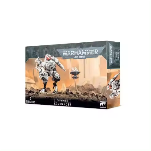Miniaturas para pintar - Comandante del imperio T'au - Warhammer 56-22 - 1
