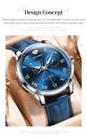 Reloj Mecánico Automático JSDUN Para Hombre De Calidad Superior Multifuncional Resistente Al Agua Con Manecillas Luminosas Y Calendario Completo - details 1