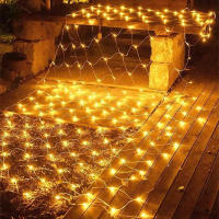 Luces De Red LED Para Exterior Decoración De Jardín De Hadas Calle Parques Fiesta Navidad Boda Decoración Lámpara De Red De Pesca - details 2