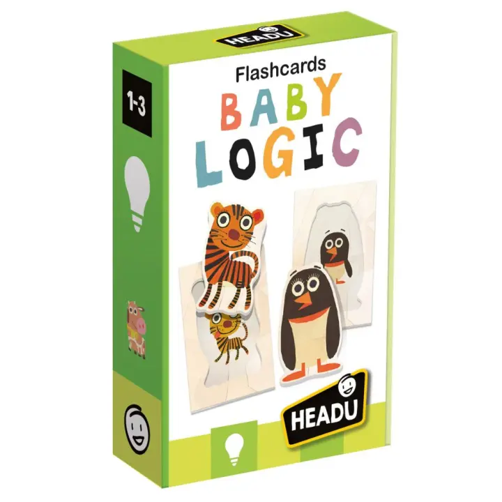 Mi Primer Puzzle - Flashcards de Animales HEADU - Juego Educativo para Bebés - 1