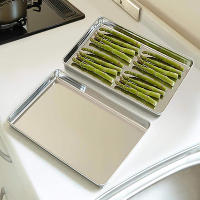 Plato De Acero Inoxidable Rectangular Para Barbacoa Fundido En Bajo Olla De Arroz Y Fideos Vaporizado Para Restaurante - details 3