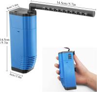 Filtro interno sumergible para Acuario, potente FILTRO DE Esquina Submarino para peceras de 20 a 150 litros - details 0