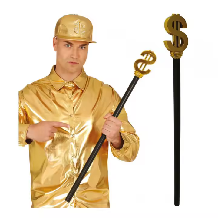 Guirca Bastón de Dollar desmontable de 76 cm - 1