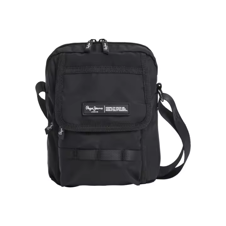 PEPE JEANS PM030879 999 Bolsos y complementos hombre 35319 25V BANDOLERA TIMOTHY CORE BLACK - 1