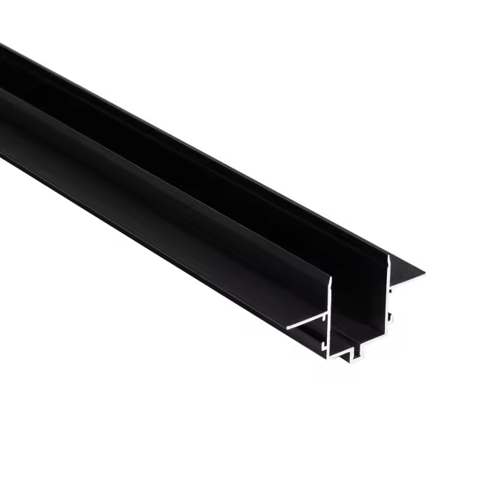 Ledkia Perfil Empotrar para Carril Magnético 25mm SuperSlim 1m Blanco - 1