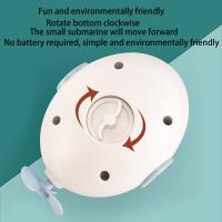 Juguetes De Baño Para Bebés Submarino De Juguete Sumergible Juego De Agua Para Piscina Juguetes De Baño Para Niños Cadenilla De Reloj De Manivela - details 5