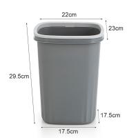 Recipiente De Basura Grande Con Almacenamiento Cesta Decorativa Minimalista Para Dormitorio Toilette Estudio Cocina Hogar - details 5