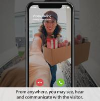 Ngteco Cámara de Timbre de Video Wifi HD Inalámbrica con Detección de Movimiento y Visión Nocturna - details 2