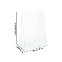 Vaso De Acrílico Portátil Cesta De Flores Transparente Moderna Para Decoración De Mesa Y Empaque Vaso De Flores Manejable - details 8