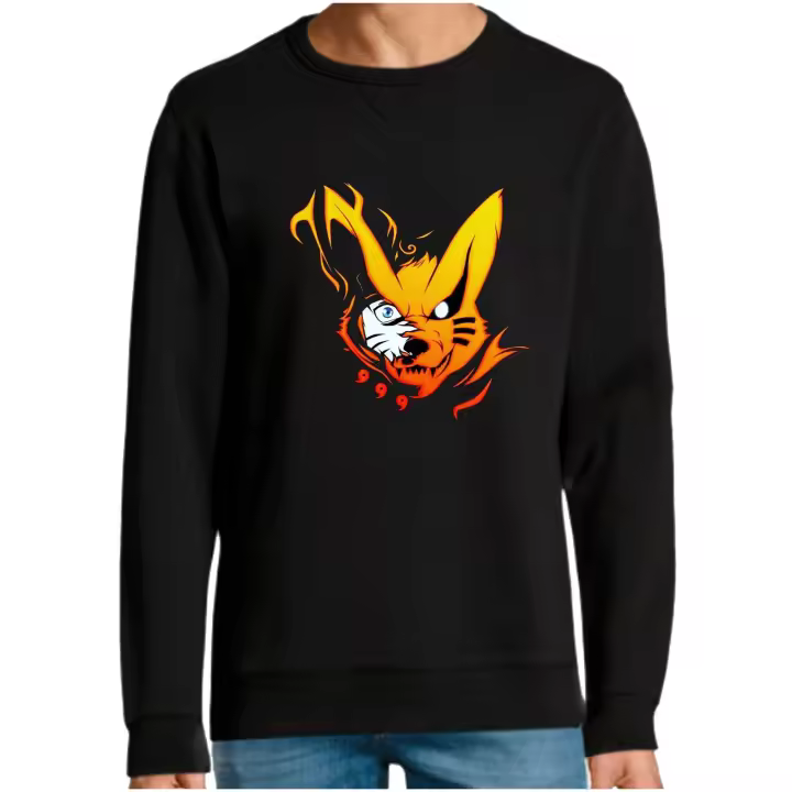 The Fan Tee Sudadera Sin Capucha de HOMBRE Naruto Shippuden Nagato Sakura Itachi Sasuke 030 - 1