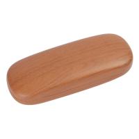 Estuche Protector De Gafas Con Diseño De Madera Y Grano Estilo Flip-Eye Caja De Almacenamiento Para Ópticas Con Linterna De Terciopelo Unisex - details 6