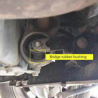 Mansa De Motor Para Peugeot 206 207 307 308 Citroen C2 1807L7 Bujía De Muelle De Izquierda Y Derecha En Goma Para Montaje De Motor - details 4