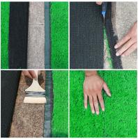 Cesped artificial terraza exterior  - rollo cesped artificial 2x0.5m 30mm de altura con alta densidad - calidad profesional - Hilo de hierba retardante de llama - details 4