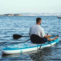 FunWater  tabla paddle surf hinchable 2 personas，tablas padel surf y kayak piragua hinchable，pádel surf tabla，Accesorio de Remo Ajustable, Bomba, Mochila de Viaje, Correa de Seguridad - details 8