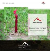Widesea 4pc/set Palos De Tenda Para Suelo De Nieve Dura Accesorios De Exterior Equipamiento De Refugio Suministros Para Senderismo Turista - details 5