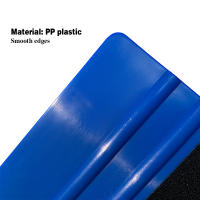 Película De Vinilo Para Coche Azul Con Cuchara De Goma Para Instalación De Película De Ventana De Automóvil Herramientas De Adhesivo De PVC Para Empaque Al Por Mayor 5/10/20 Piezas - details 4