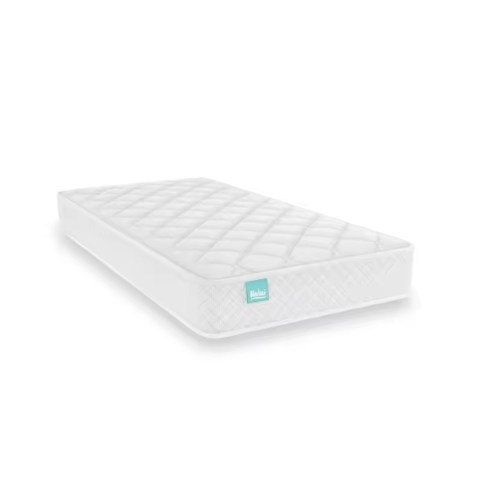 Nalui Colchón Cuna Baby One Blanco ±12cm | Certificado Oeko-Tex® | Hecho en España - 1