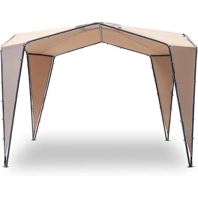 CARPA BASIC CAQUI, MEDIDAS 3,4X3,4M, IMPERMEABLE, ELECSAN - 1
