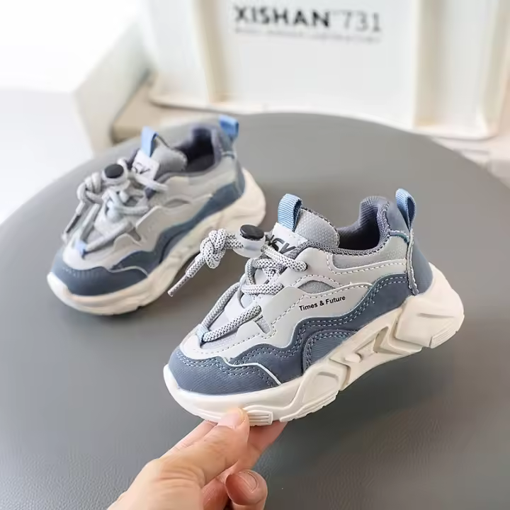 Zapatos De Bebé Niños Niñas Casual Transpirables Antideslizantes Para Correr Y Escolaridad Primavera Otoño Talla True Fit - 1